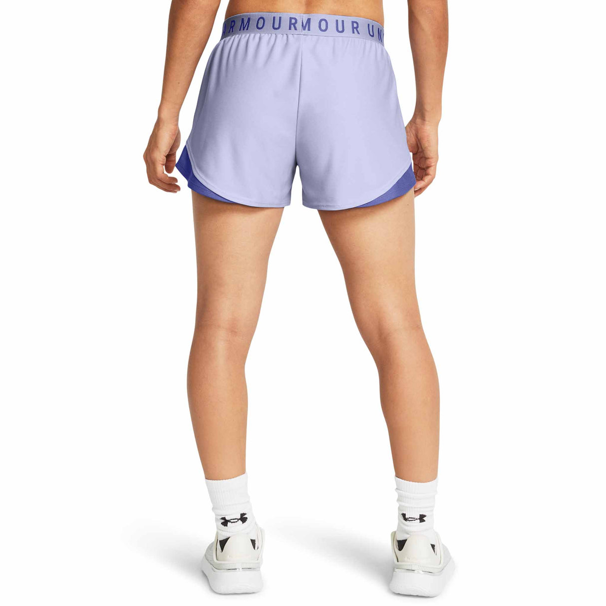 UA Play Up 3.0 Shorts sport pour femme - Celeste / Starlight / White