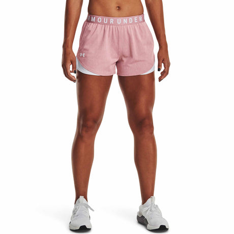 Under Armour Play Up 3.0 Twist shorts pour femme - Pink Elixir / White