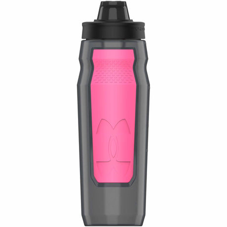 Under Armour Playmaker Squeeze bouteille d'hydratation sport 32 oz - Pitch Grey / Cerise