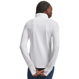 Under Armour Qualifier Half Zip chandail de course à pied pour femme - White / Reflective