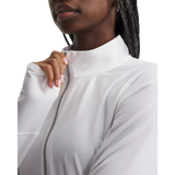 Under Armour Qualifier Half Zip chandail de course à pied pour femme - White / Reflective