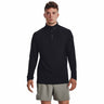 Under Armour Qualifier Run 1/4 Zip chandail de course à pied pour homme - Black / Reflective