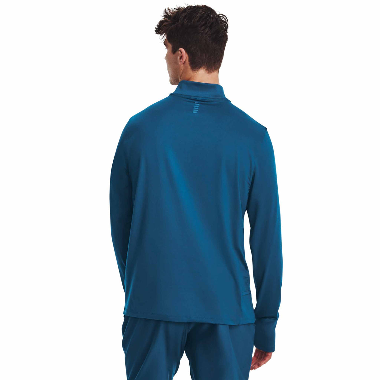 Under Armour Qualifier Run 1/4 Zip chandail de course à pied pour homme - Varsity Blue / Reflective