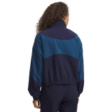 Under Armour Rival Jacket femme - Wham Blue / Midnight Navy / White