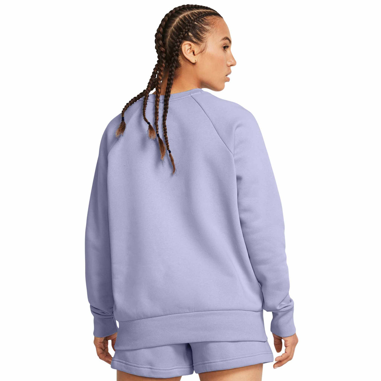 UA Rival Fleece Crew chandail en molleton femme - Celeste