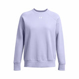 UA Rival Fleece Crew chandail en molleton femme - Celeste