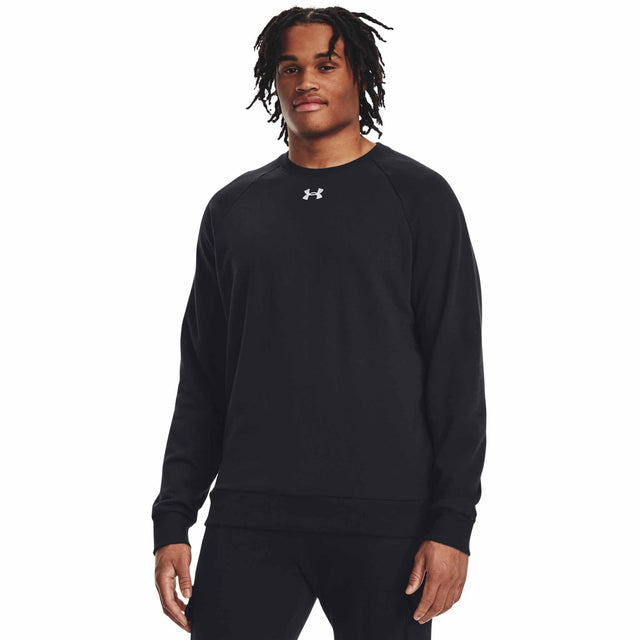 Under Armour Rival Fleece Crew chandail pour homme - Black