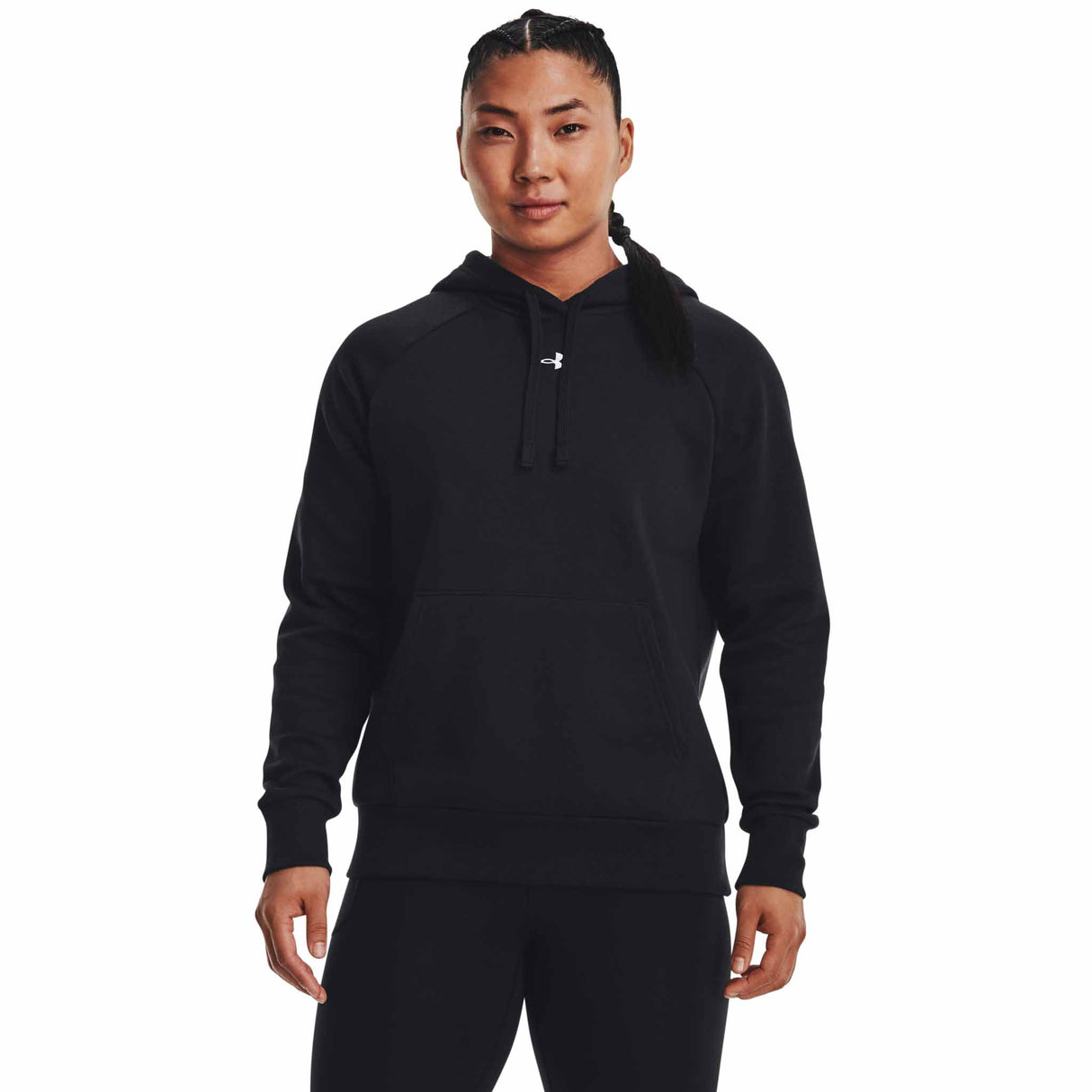 Under Armour Rival Fleece Hoodie chandail en molleton à capuche femme - Black