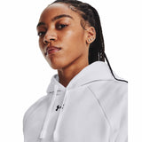 Under Armour Rival Fleece Hoodie chandail en molleton à capuche femme - White