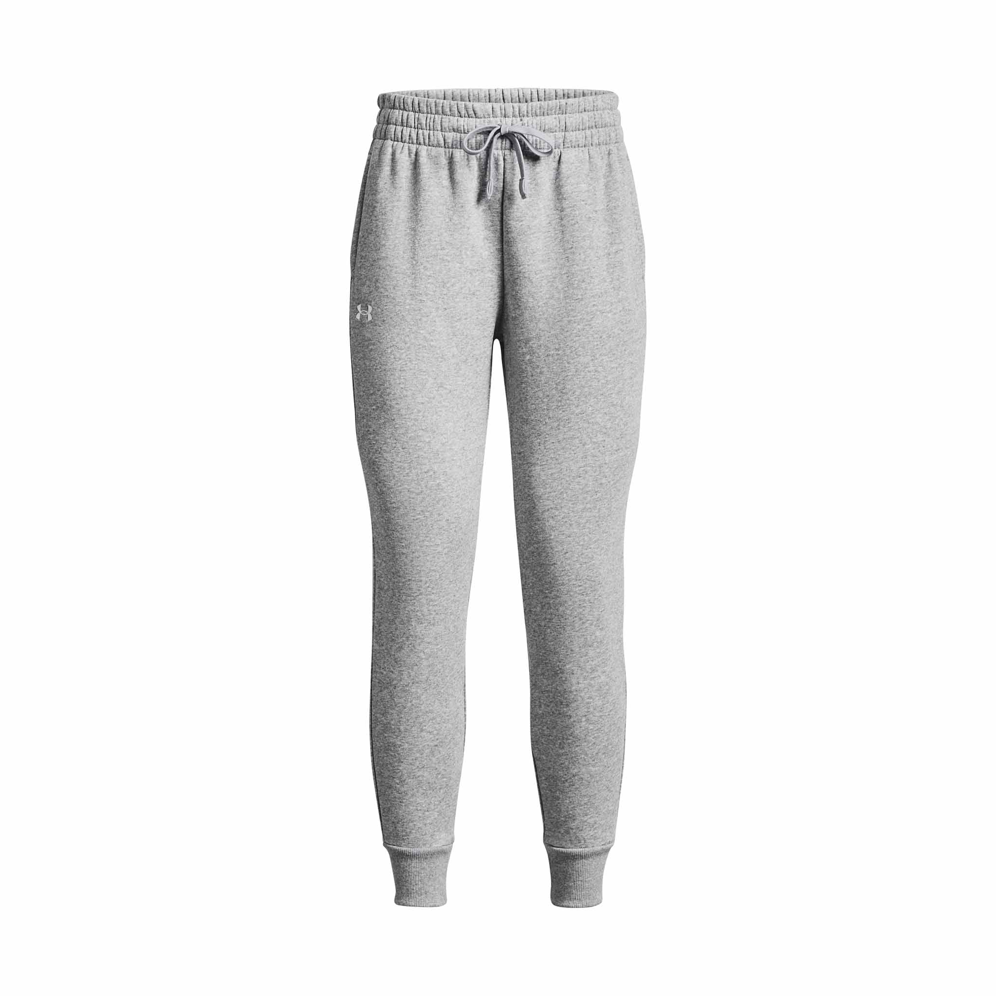 Under Armour Rival Fleece Joggers, Black (001)/White, Youth X-Large