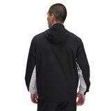 Under Armour Rival coupe-vent pour homme dos - Noir / Blanc