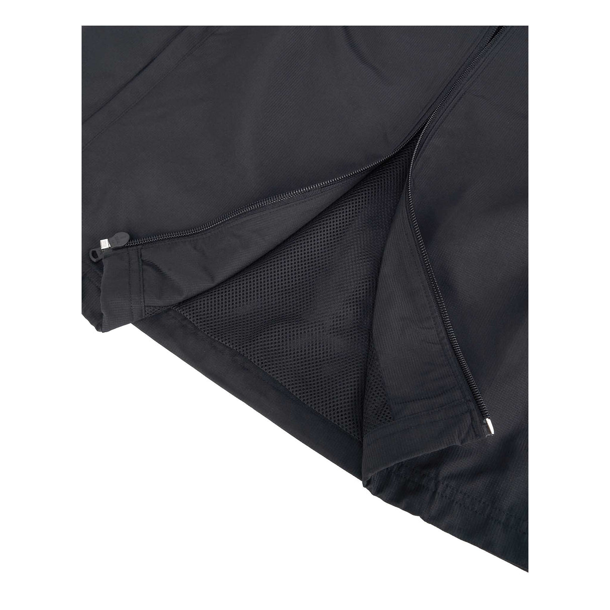 Under Armour Rival coupe-vent pour homme zip - Noir / Blanc