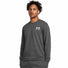 Under Armour Rival chandail manches longues homme face live - Castlerock Light Heather / Onyx White