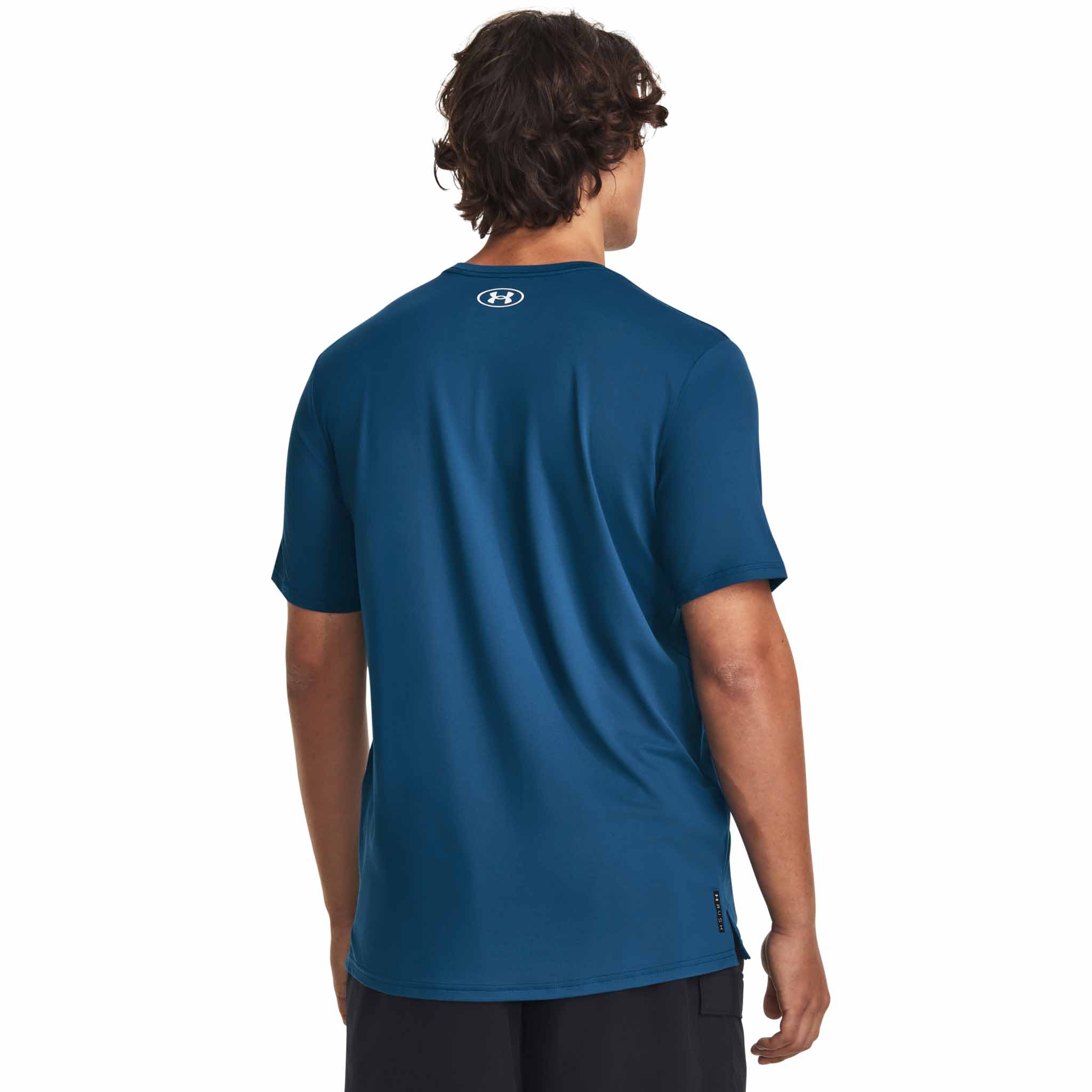 Haut à manches courtes UA Fast Left Chest pour homme