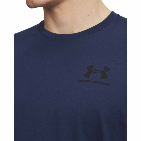 Under Armour Sportstyle T-Shirt for Men - Academy / Black