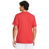 UA Sportstyle - T-shirt à manches courtes avec logo à gauche homme - Red Solstice / Red