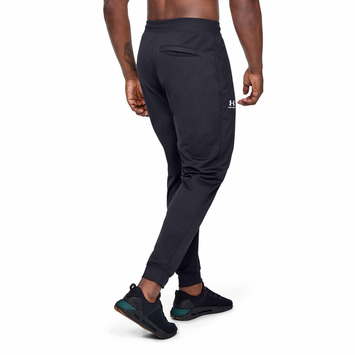 UA Sportstyle pantalon de jogging homme dos live- noir