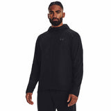 UA Storm Run veste à capuchon homme face live - Black / Jet Gray Reflective