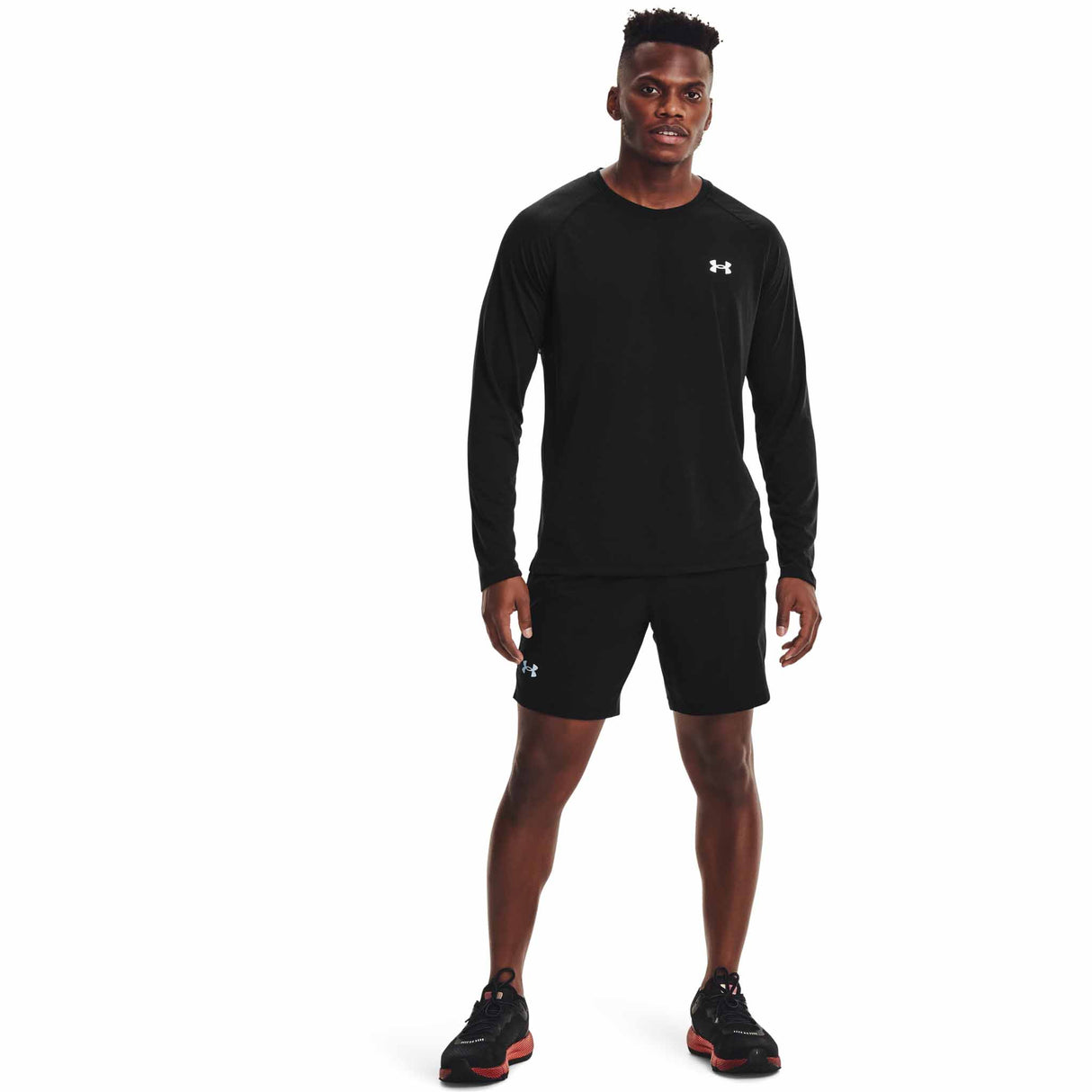 Under Armour Streaker Run chandail de course à pied à manches longues pour homme - Noir