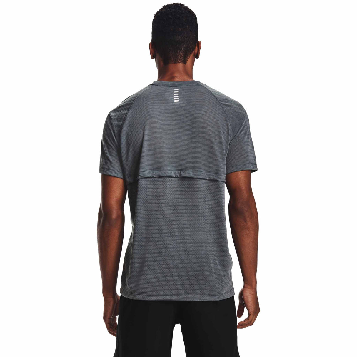 Under Armour Streaker Run t-shirt de course à pied à manches courte pour hommes - Pitch Gray / Reflective