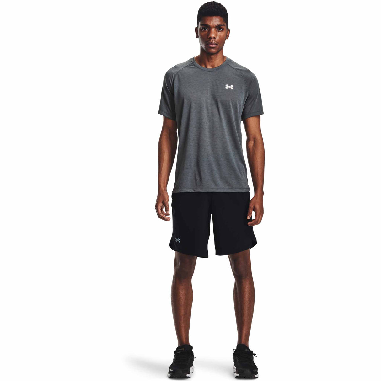 Under Armour Streaker Run t-shirt de course à pied à manches courte pour hommes - Pitch Gray / Reflective