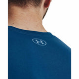 UA Team Issue - Haut à manches courtes avec inscription pour homme - Bleu Varsity