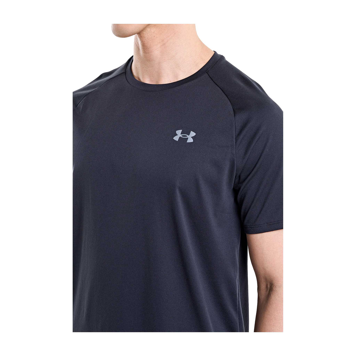 UA Tech 2.0 t-shirt à manches courtes hommes face- noir / graphite