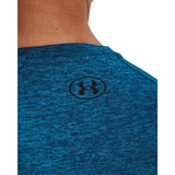 UA Tech 2.0 t-shirt à manches courtes hommes logo dos- bleu varsity / noir
