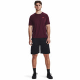 Under Armour Tech 2.0 Novelty haut à manches courtes pour hommes - Dark Maroon / Beta