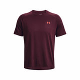 Under Armour Tech 2.0 Novelty haut à manches courtes pour hommes - Dark Maroon / Beta