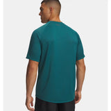 Under Armour UA Tech 2.0 haut à manches courtes pour hommes - Rack Green / Black