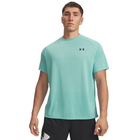 Under Armour UA Tech 2.0 haut à manches courtes pour hommes - Blue Haze / Black