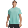 Under Armour UA Tech 2.0 haut à manches courtes pour hommes - Blue Haze / Black