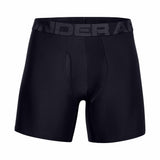 Under Armour Tech 6 Inch Boxer pour homme - paquet de 2 - Noir