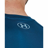 Under Armour Tech Print Fill T-Shirt pour homme - Varsity Blue / White