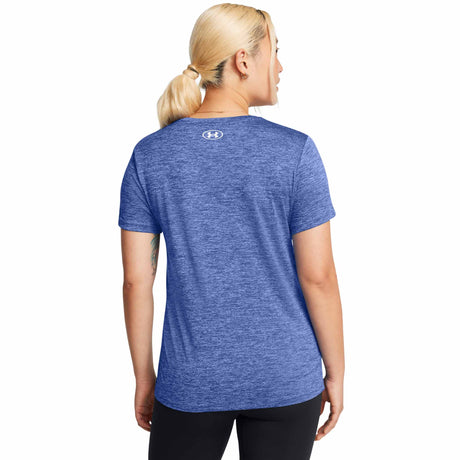 Under Armour Tech Twist T-shirt à manches courtes pour femme - Tech Blue / White