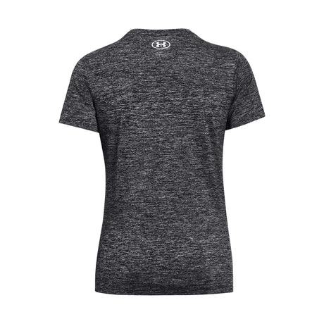 Under Armour Tech Twist T-shirt à manches courtes femme dos - Noir / Blanc