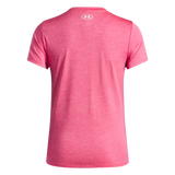 Under Armour Tech Twist T-shirt à manches courtes pour femme - Super Pink / White
