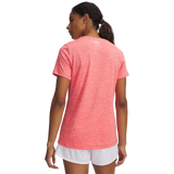 Under Armour Tech Twist T-shirt à manches courtes pour femme - Venom Red / White