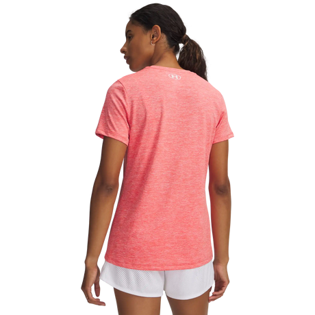 Under Armour Tech Twist T-shirt à manches courtes pour femme - Venom Red / White