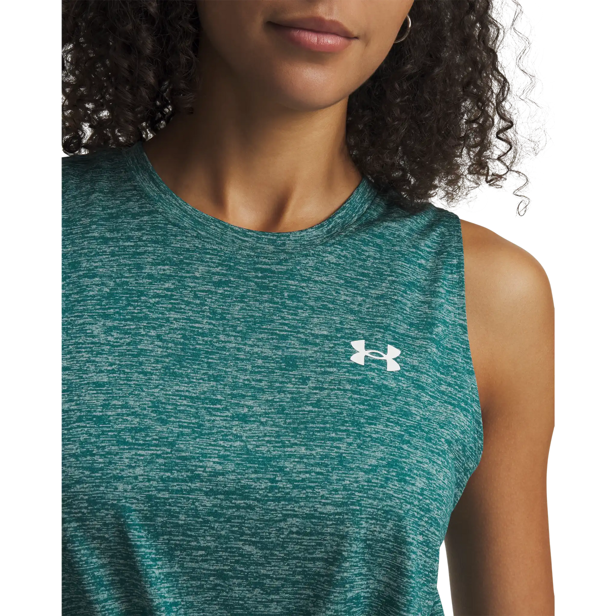 Under Armour UA Tech Twist camisole pour femme - Rack Green / White