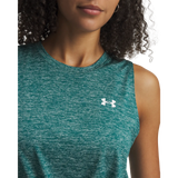 Under Armour UA Tech Twist camisole pour femme - Rack Green / White