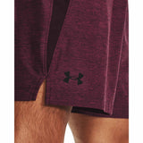 Under Armour Tech Vent shorts pour homme - Dark Maroon / Cordova Red / Black