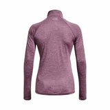 Under Armour Tech Twist Half Zip chandail de course à pied pour femme - Misty Purple / Fresh Orchid