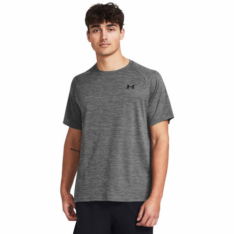 Under Armour Tech T-shirt sport homme face live - Castlerock / Black