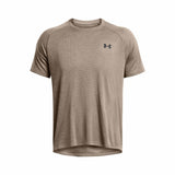 Under Armour Tech T-shirt sport homme- Taupe Dusk / Black