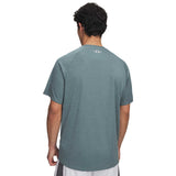 Under Armour Tech T-shirt sport homme dos - Jasper Blue / White