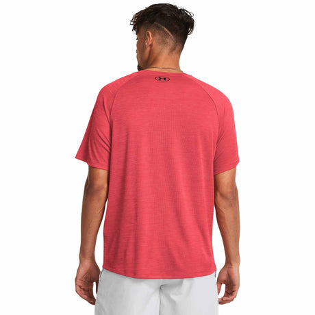 Under Armour Tech T-shirt sport homme dos live -Red Solstice / Black