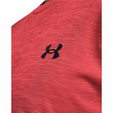 Under Armour Tech T-shirt sport homme details live -Red Solstice / Black