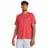 Under Armour Tech T-shirt sport homme face live -Red Solstice / Black